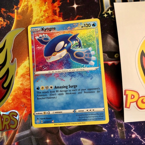 Pokemon Kyogre card shining fates - Picture 1 of 3
